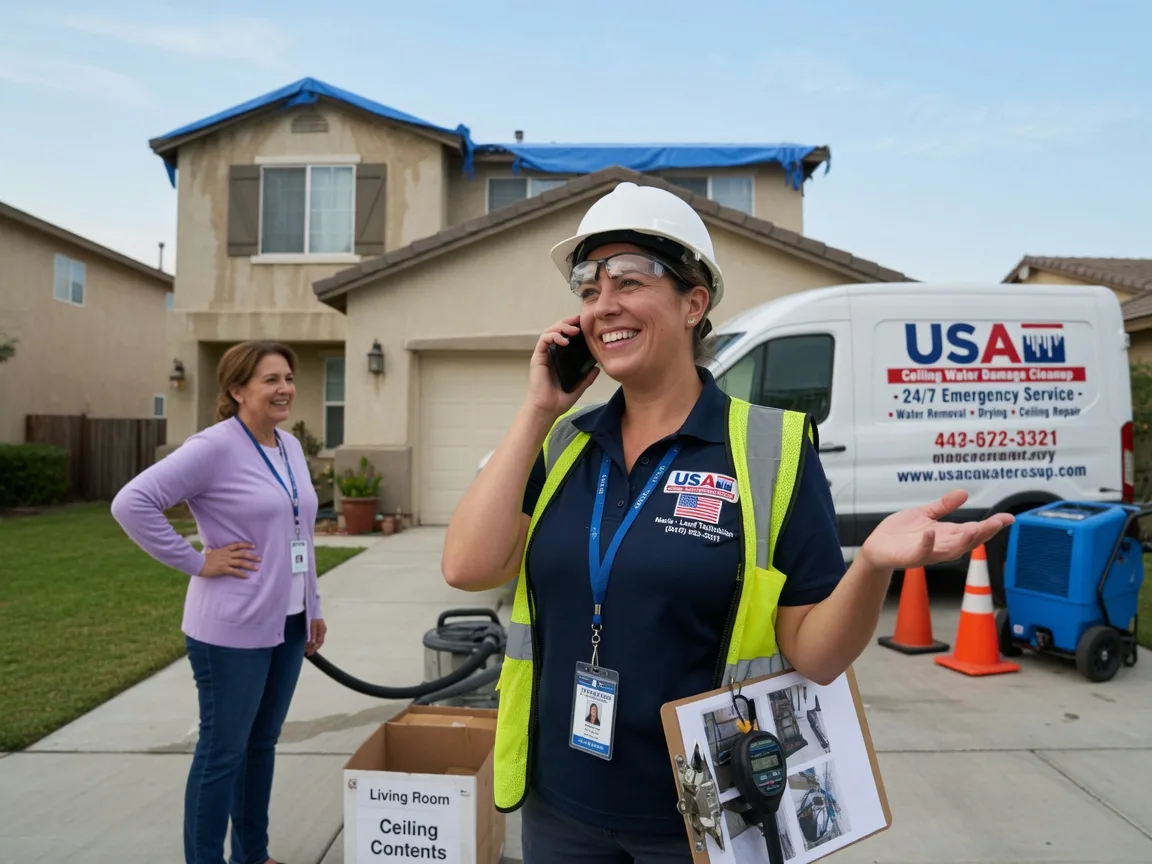 Ceiling Water Damage Restoration Joinerville, TX FAQs